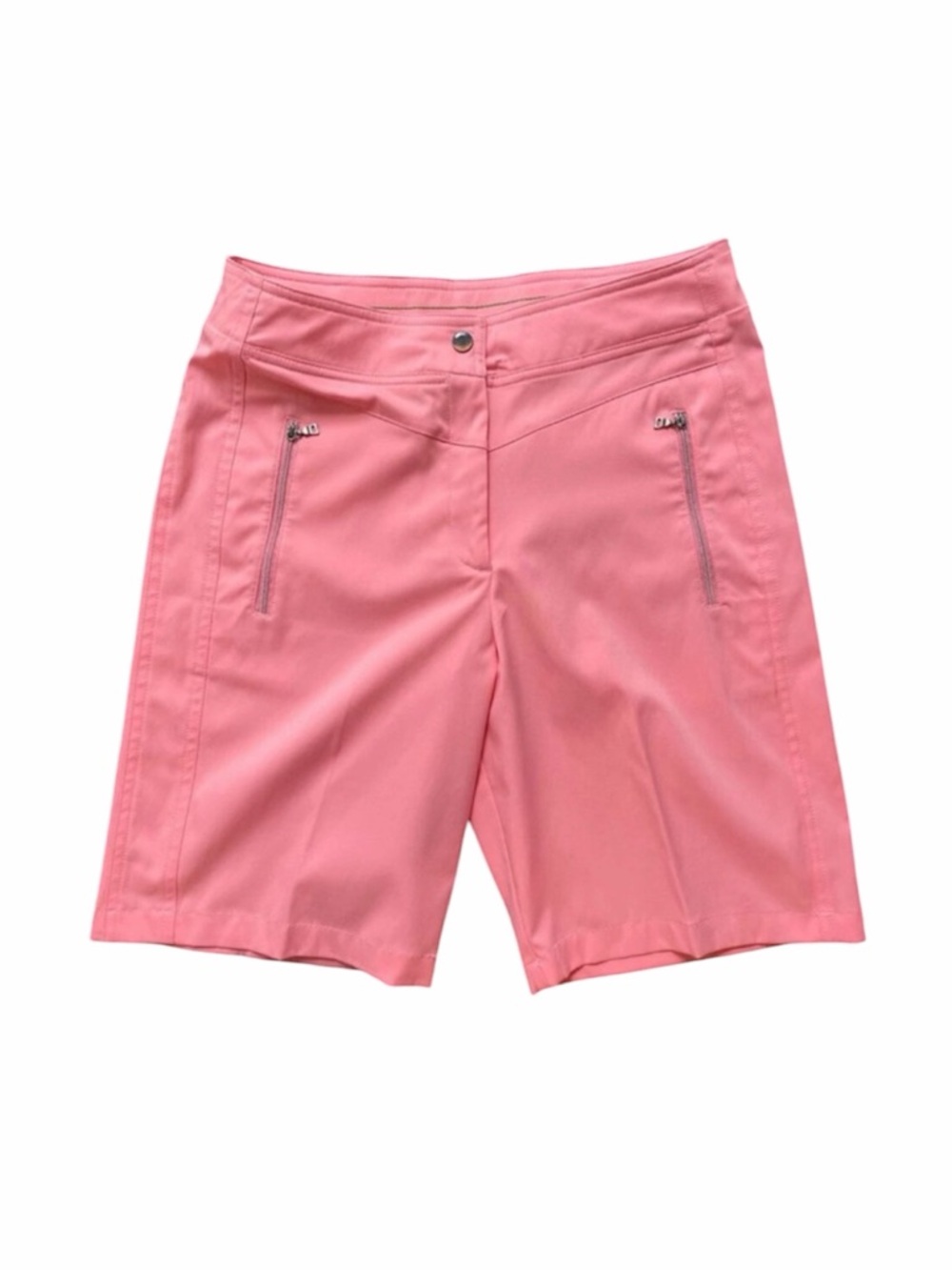 Tail Tech Performance Coral Golf Athleisure Bermuda Long Shorts Size‎ 6